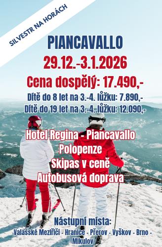 Lyže Silvestr 2026